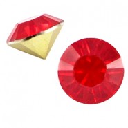 Basic Kegelstein SS39 Rose red opal